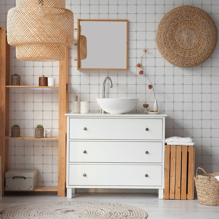 peel and stick bathroom tiles