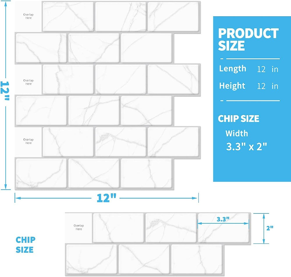 Backsplash Subway Tiles Size