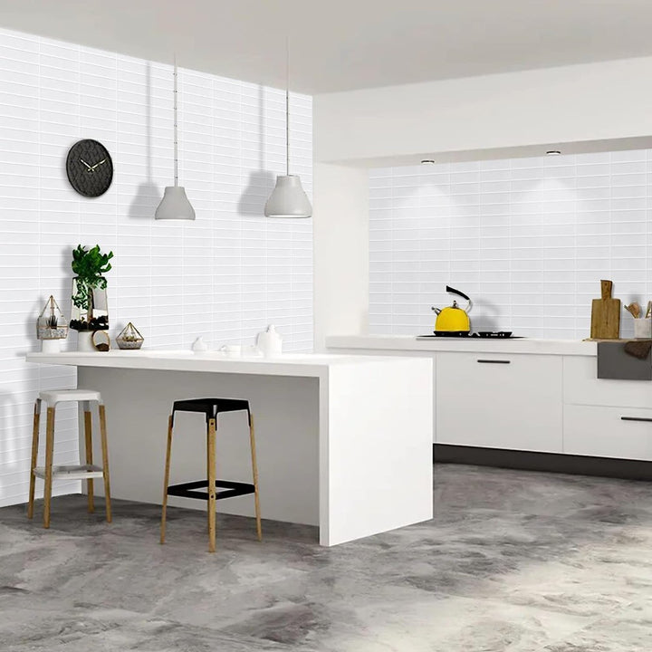 Large Premium Peel and Stick Backsplash For Kitchen