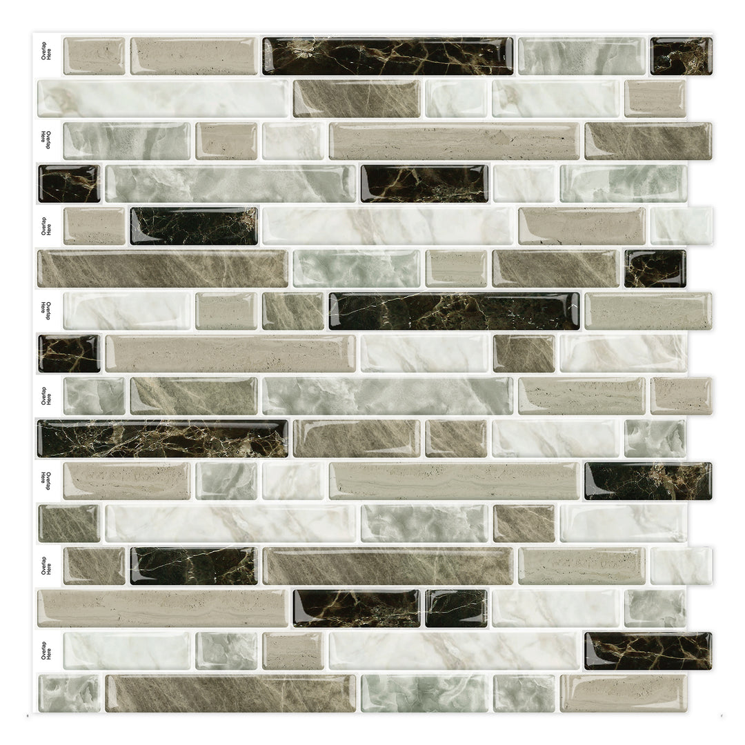 Marble Beige&Brown 3D Vinyl tile