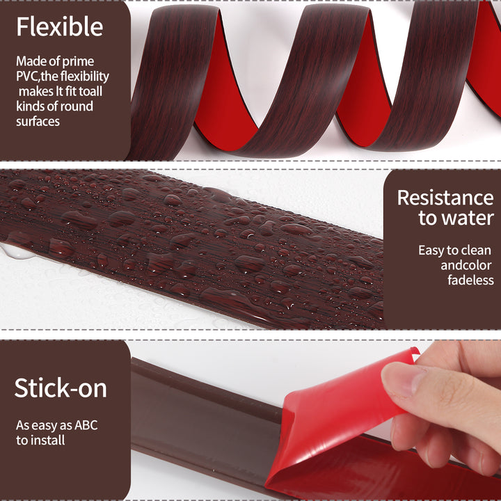 peel and stick vinyl strip performance