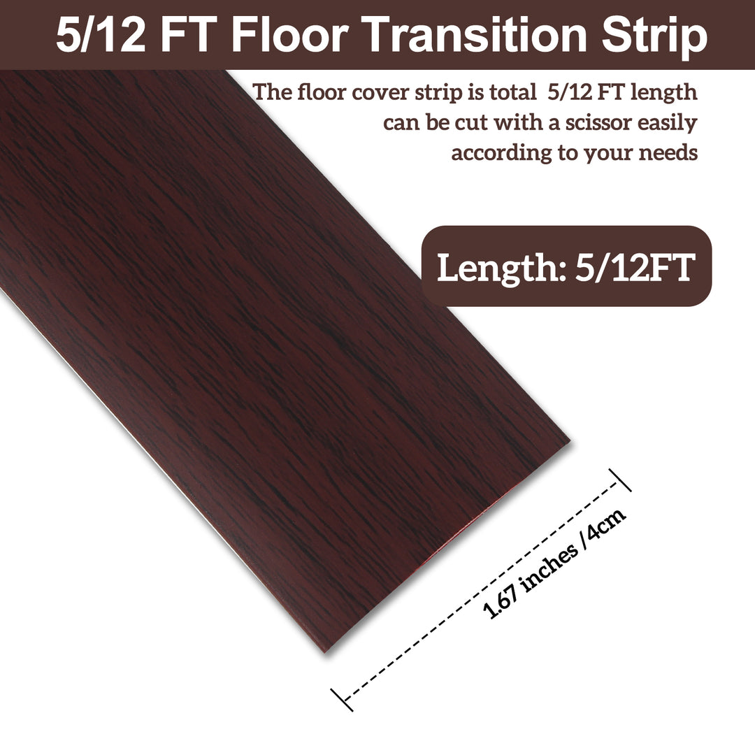 floor tranition strip length