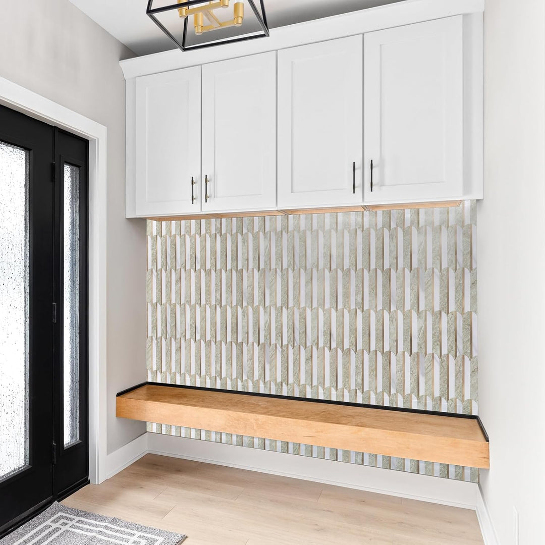 Entrance foyer stick on tiles