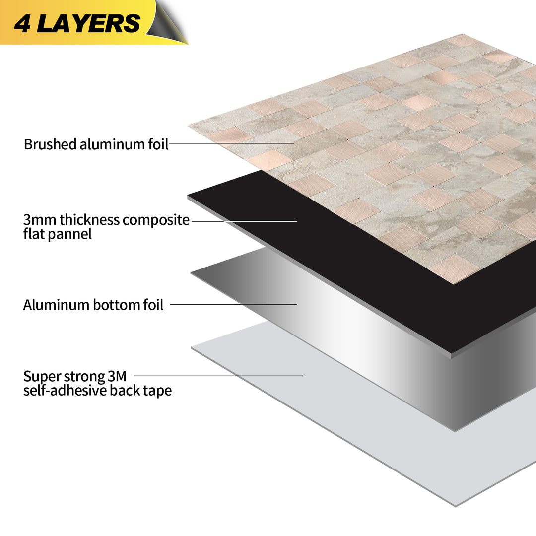 Adhesive wall covering material design