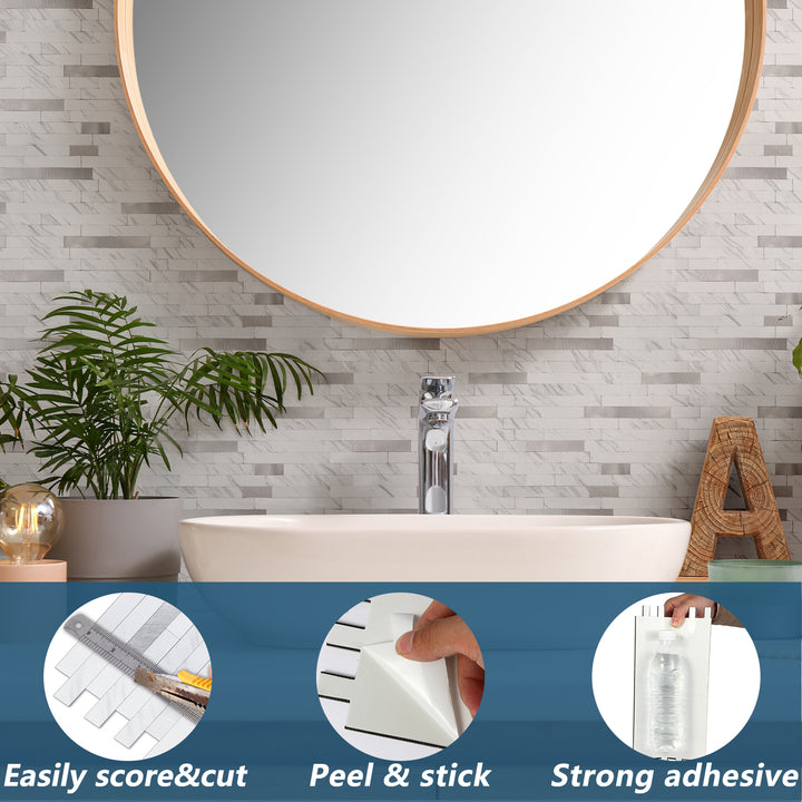 Elegant aesthetic in the bathroom 