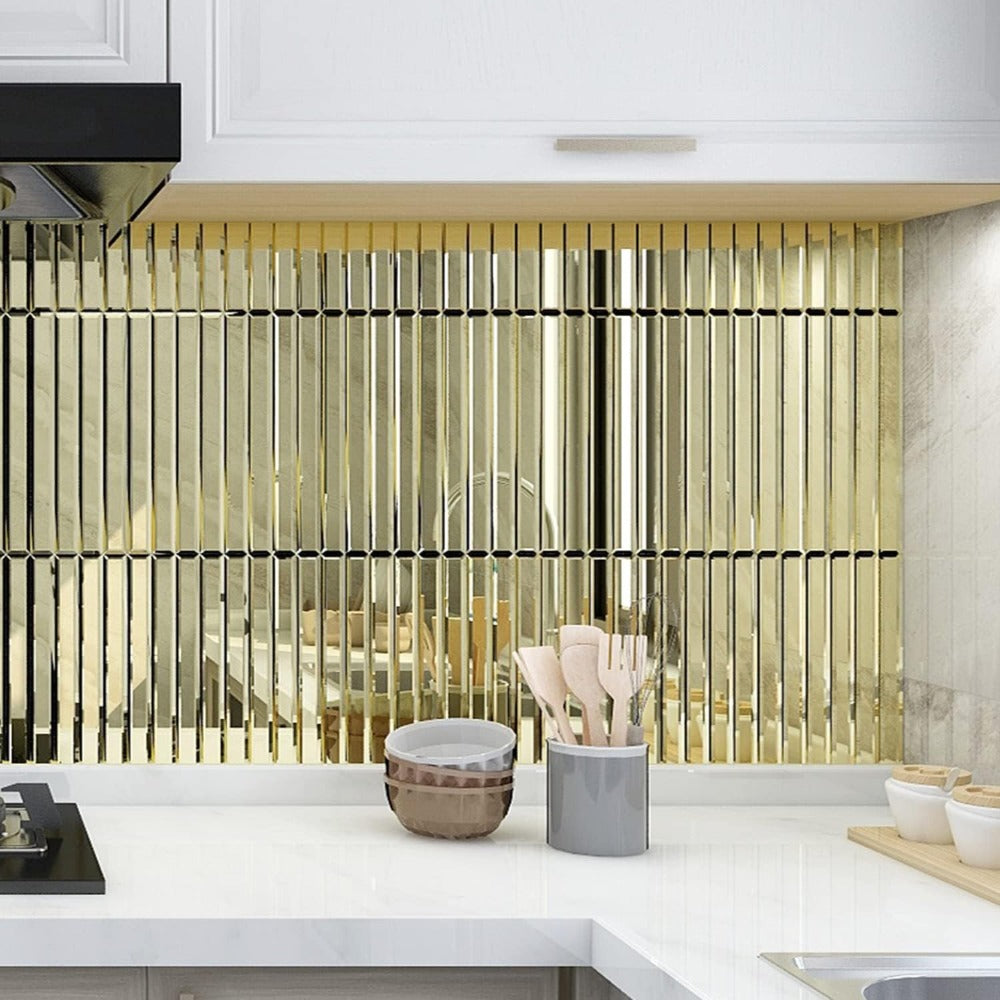 peel and stick glass tile for kitchen