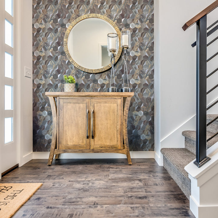 hexagon tile stick on wall