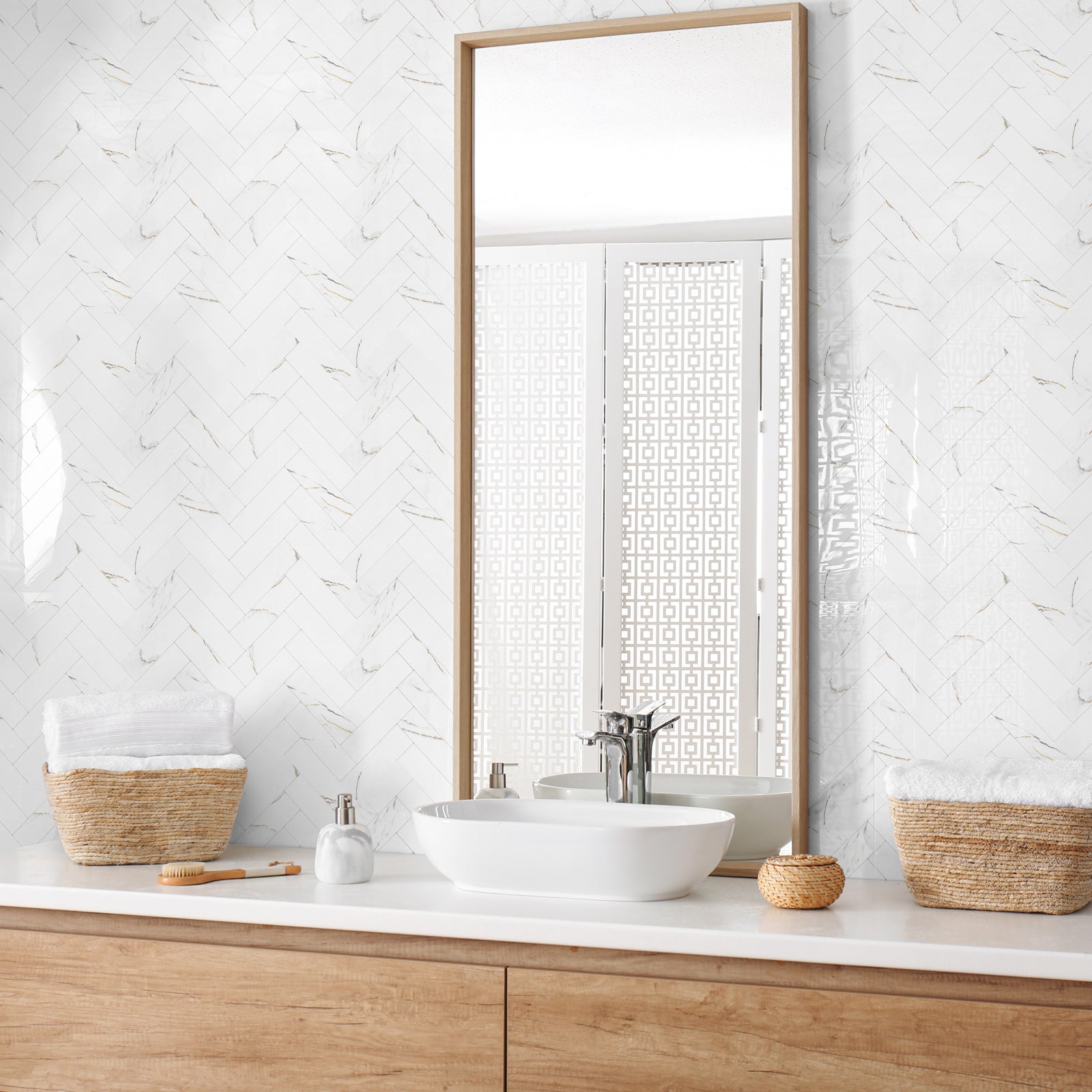 High-end appearance in the bathroom