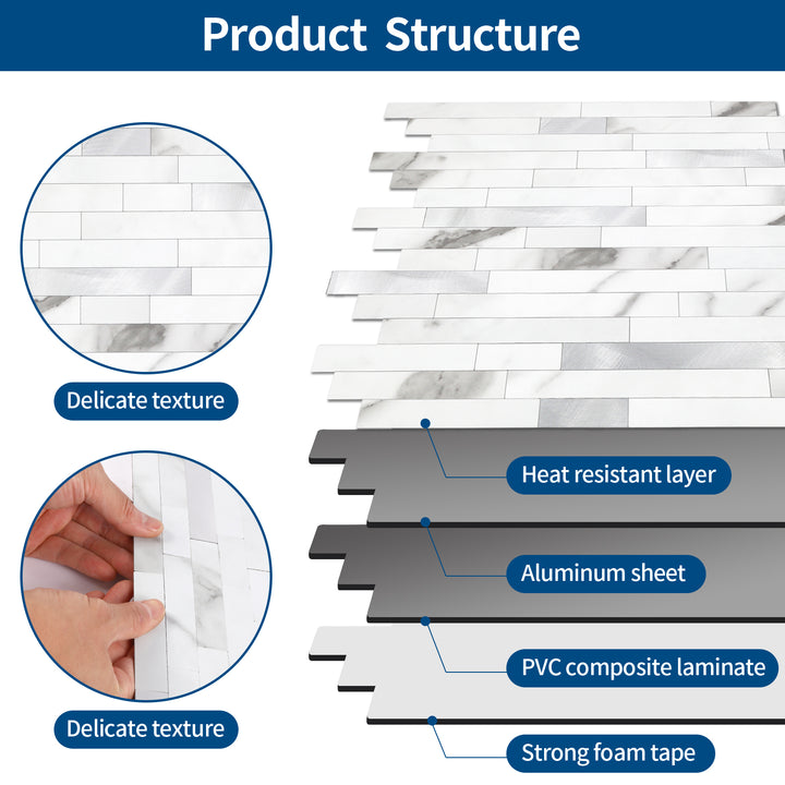 backsplash structure