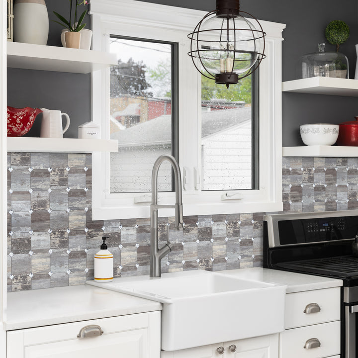 Luxurious finish for kitchen applications