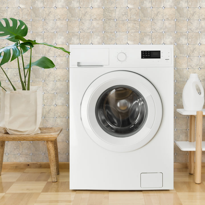 Elegant aesthetic in the laundry room