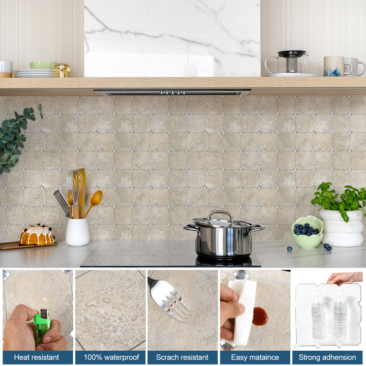 Luxurious finish for kitchen applications