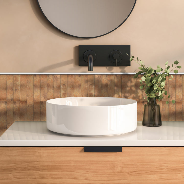 peel and stick tile for bathroom