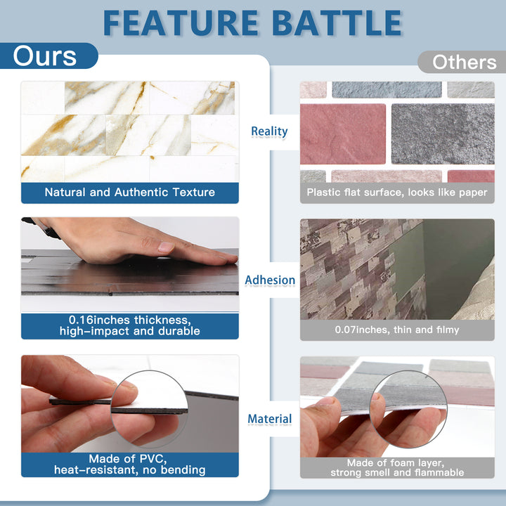 subway tile battle