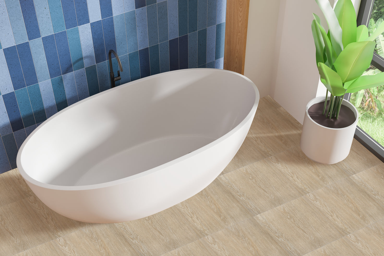 tile shower floor