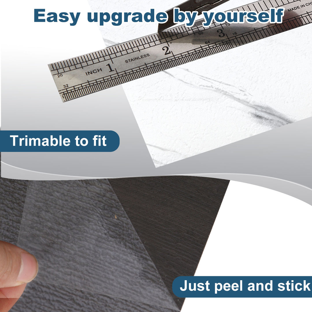 12" X 12" Stone & Jazz Peel and Stick Floor Tile Waterproof Vinyl Floor Tiles