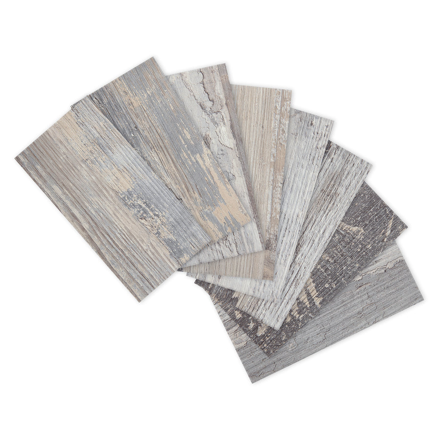 Light Rustic Peel and Stick Backsplash