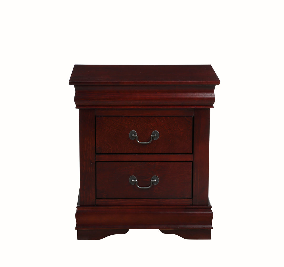 ACME Louis Philippe Nightstand in Cherry